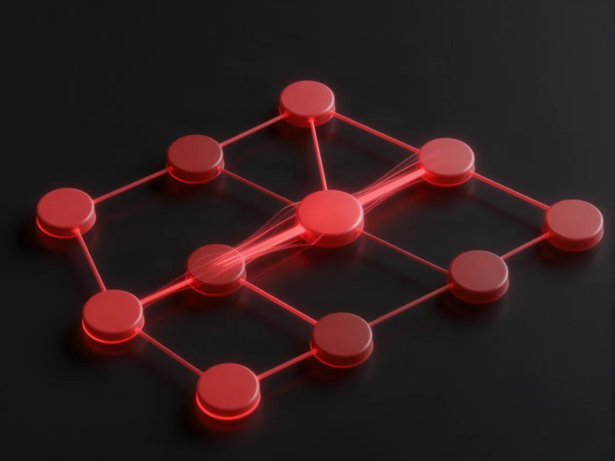 Automation workflow of connected nodes