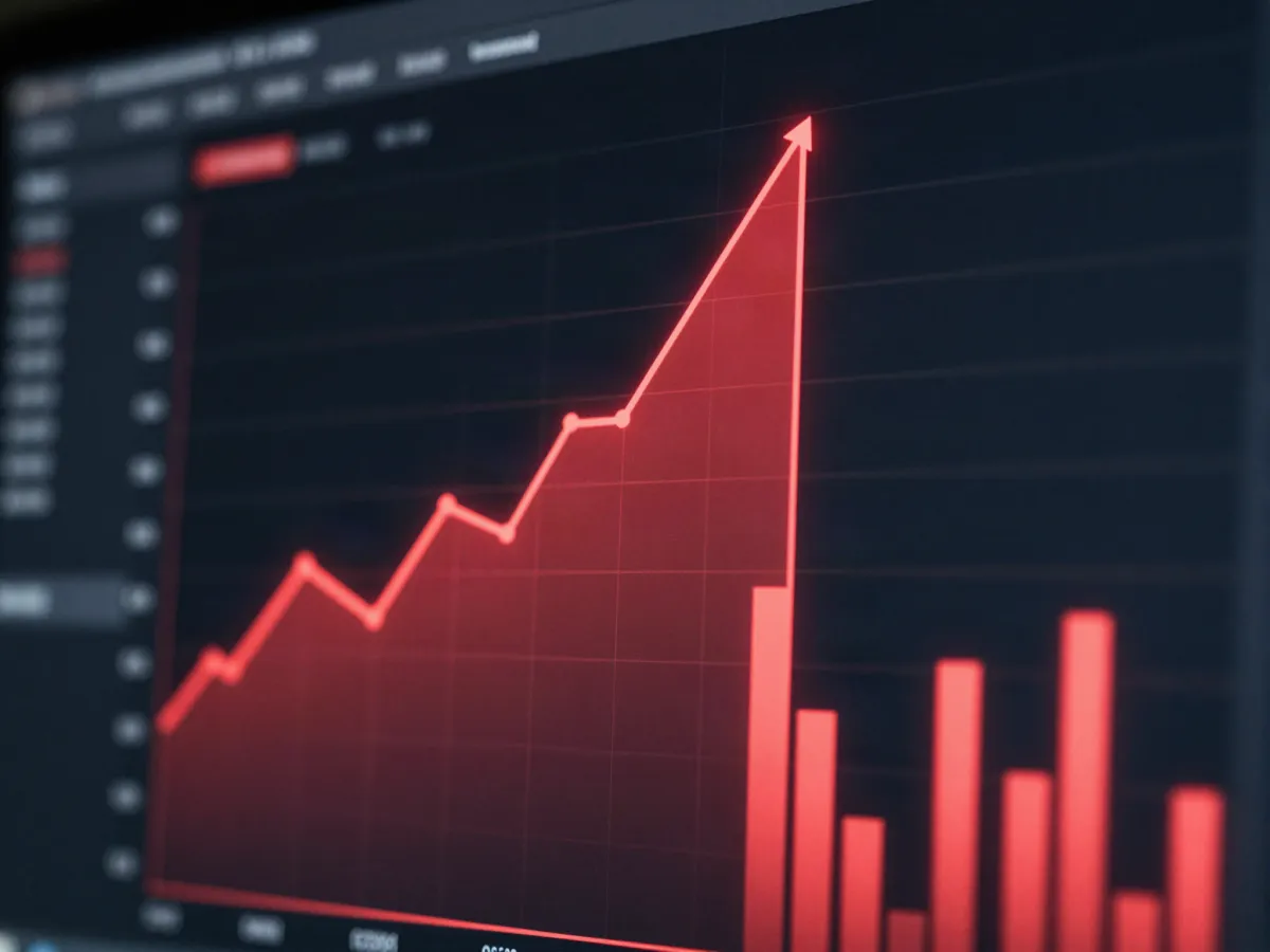 Analytics dashboard showing growth